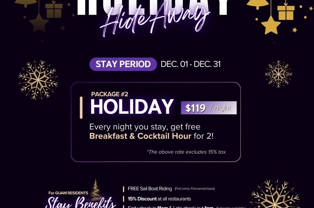 December Guam Holiday Package