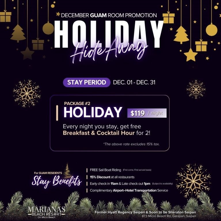 December Guam Holiday Package